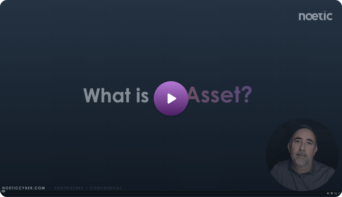 Noetic video "what is an asset" screen