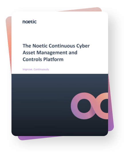 The Noetic Continuous Asset Management and Controls Platform Report.