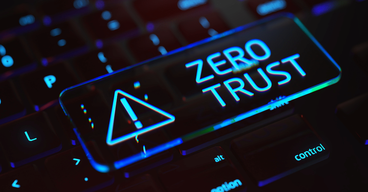 Zero Trust on digital keyboard